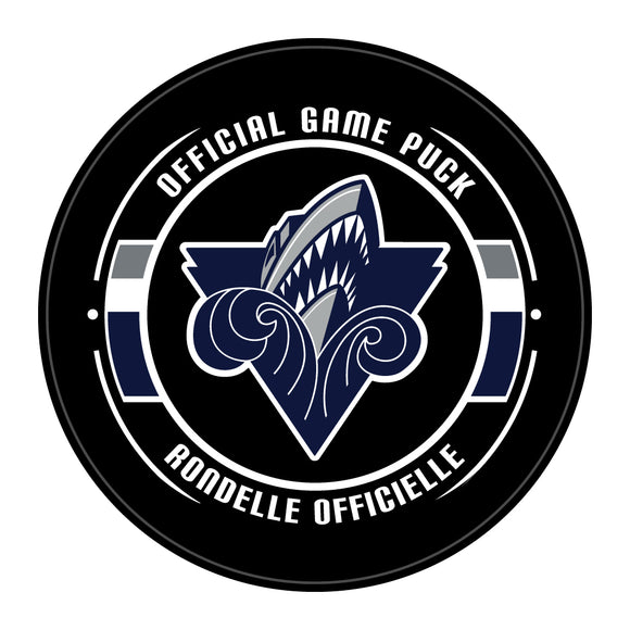 QMJHL Rimouski Océanic Official Game Puck (Season 2015-2016) - Rimouski#2