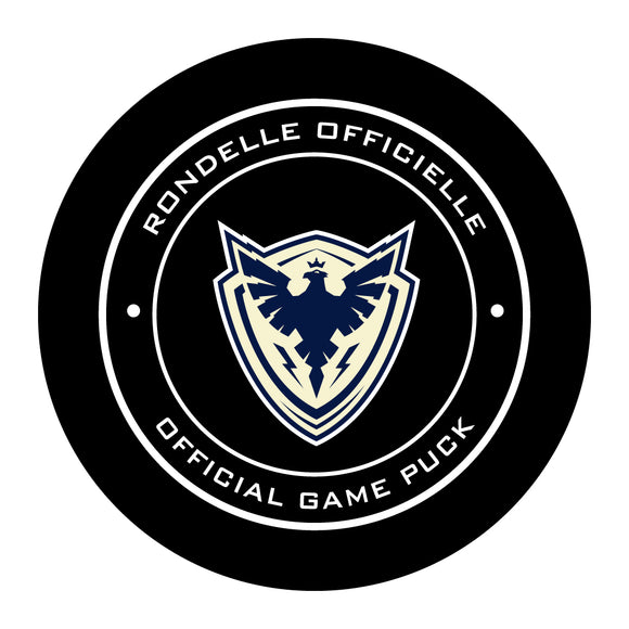 QMJHL Sherbrooke Phoenix Official Game Puck (Season 2017-2018) - Sherbrooke#1