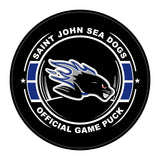 QMJHL Saint John Sea Dogs Official Game Puck (Season 2015-2016) - Sea-Dogs#1