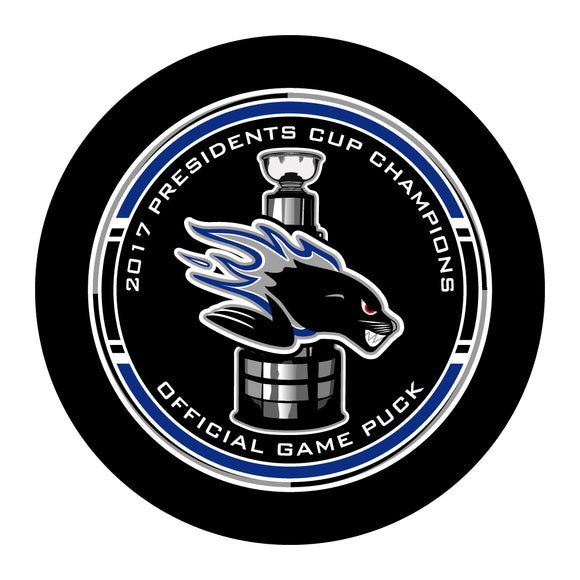 QMJHL Saint John Sea Dogs Official Game Puck (Season 2017-2018) - Sea-Dogs#2