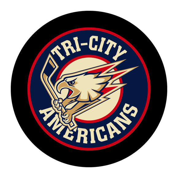 WHL Tri-City Americans Official Game Puck (Season 2018-2019) - Americans#1