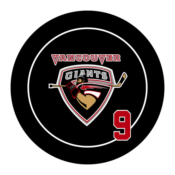 WHL Vancouver Giants Official Game Puck (Season 2016-2017) - Vancouver#2