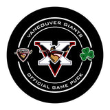 WHL Vancouver Giants Official Game Puck (Season 2016-2017) - Vancouver#3