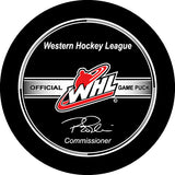 WHL Red Deer Rebels Official Game Puck (Season 2015-2016) - Rebels#2